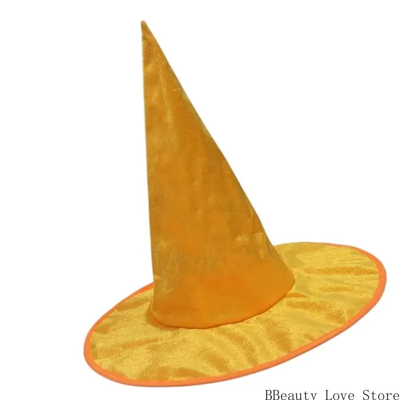 Wizard Hat Halloween Wizard Hat Hexe Kostüm Accessoire für Frauen Männer Cosplay