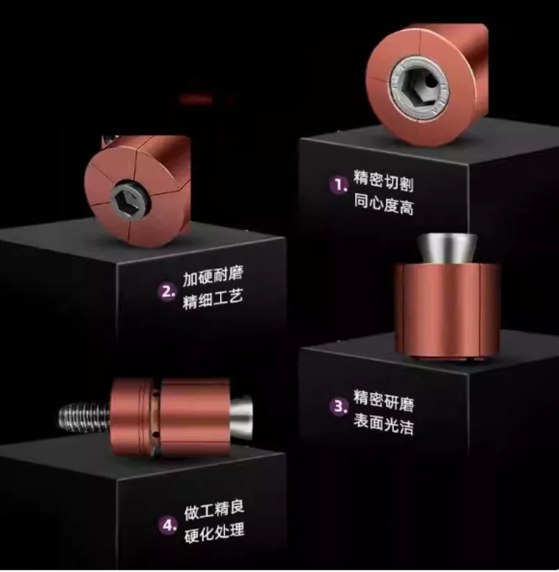 1PCS CNC Internal Support Clamp Quick Positioning Expansion Pin Manual Internal Hole Tightening Locator