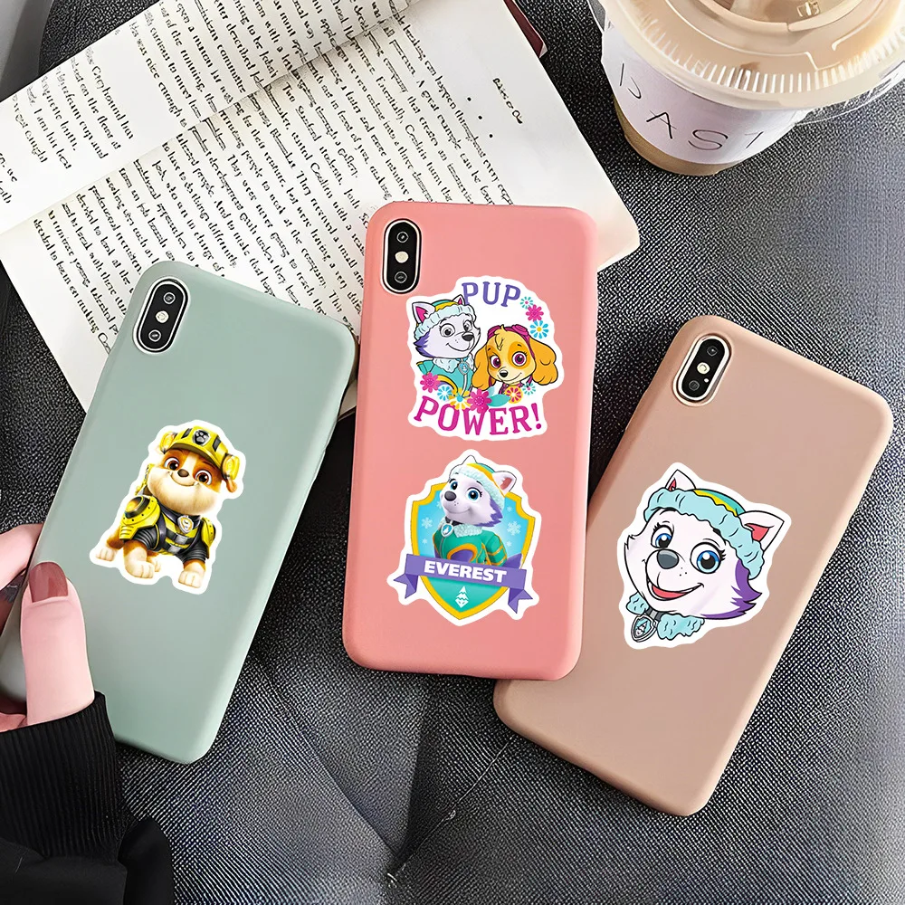 10/30/50PCS Cute PAW Patrol Anime Cartoon Stickers Decals for Kids Toy DIY Luggage Laptop Motorcycle Car Graffiti Sticker Gift