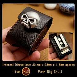Portable Brown Waist Lighter Leather Case Box, Ordinary Lighter Protective Cover for ZORRO ZIPPO