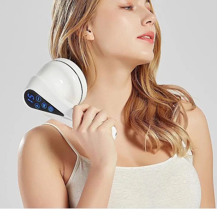 

Вибрация всего тела ручной массажер для тела зарядка разминание разминающий Электрический молот шейный массажный инструмент Массажная палка