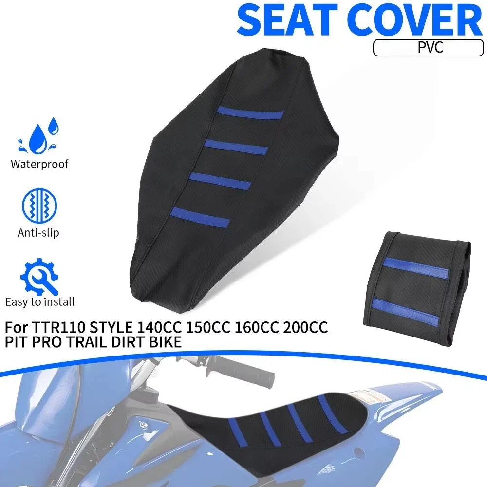 Motorcycle Accessories Seat Cushion Cover Guard Protector For Yamaha TTR110 STYLE 140 150 160 200 CC Pit Pro Trail Dirt Pit Bike
