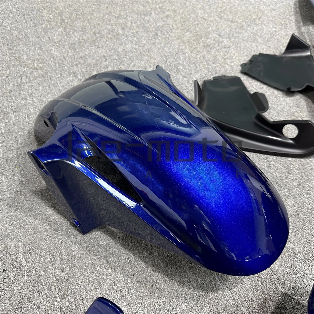 For VFR800 2002-2004-2008-2012 Injection ABS Plastics Full Fairings Kit Mold Replace Accessories VFR 800 02-12 Blue B image 4
