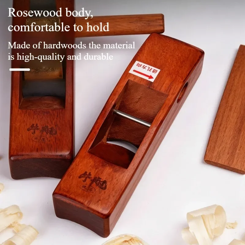Lightweight Hand Planes Portable Woodworking Manual Planer Detachable Wooden Stick Trimming Round Planer Multifunctional Plane