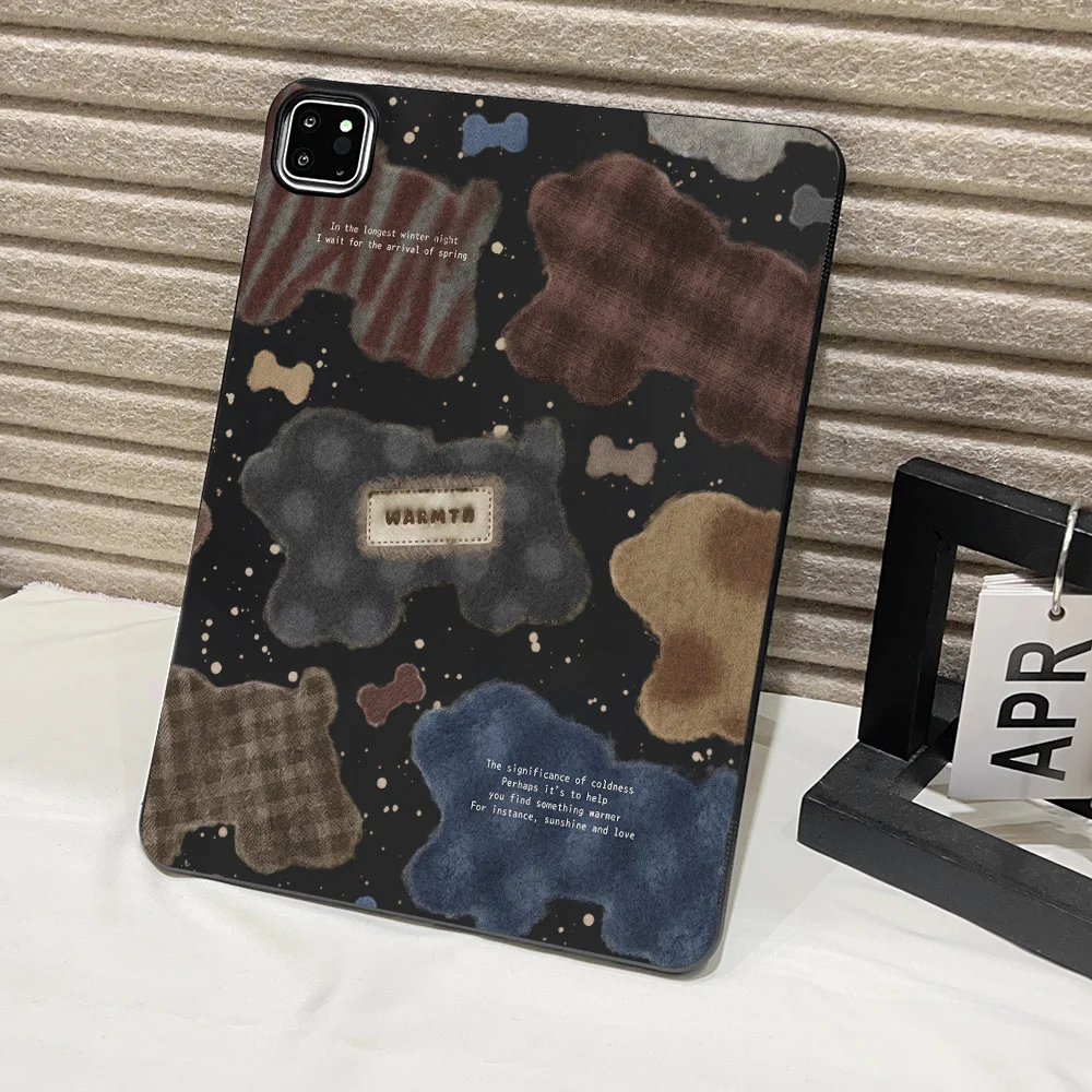 Retra Case For Xiaomi Redmi Pad 2 9.7 2026 Cases Pad 2 Pro 12.1 K Pad 8.8 2025 SE 11 8.7 Graffiti Check Tablet Protective Cover