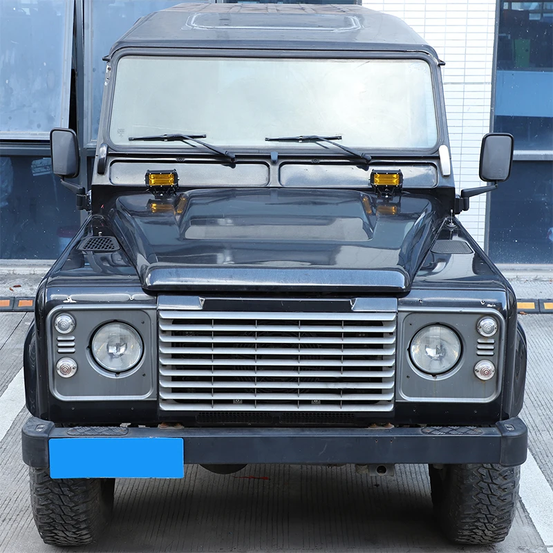 

2004 2005 2009 2012 2018 для Land Rover Defender, автомобильный шарнир на капоте, крепление/кронштейн, автомобильные внешние аксессуары