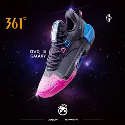 361 Degrees DVD 3.0 Men's Basketball Shoes Mesh Breathable Stable Rebound Shock-Absorbing Wear-resistant Male Sneakers 672441112