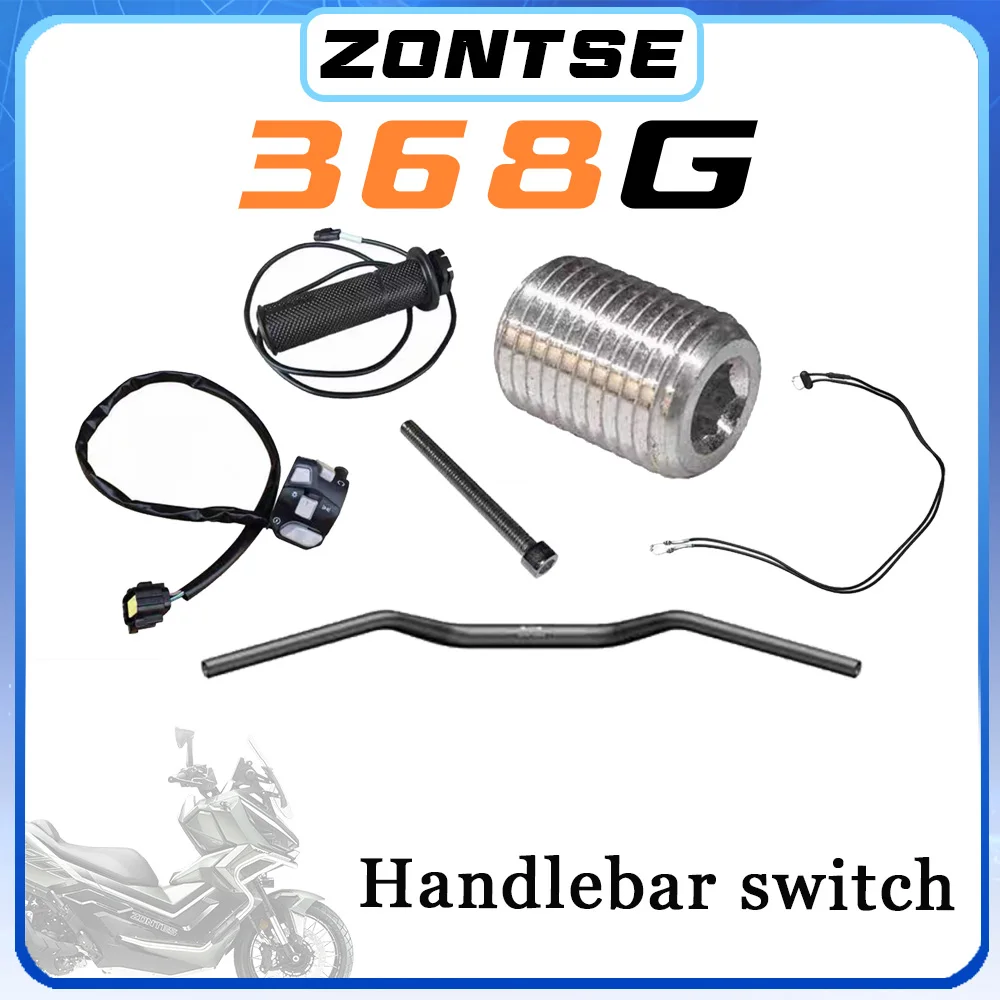 

Ручки с подогревом, кронштейн для троса газа, руль ZONTES 368G, левый и правый переключатель в сборе, g368 368g