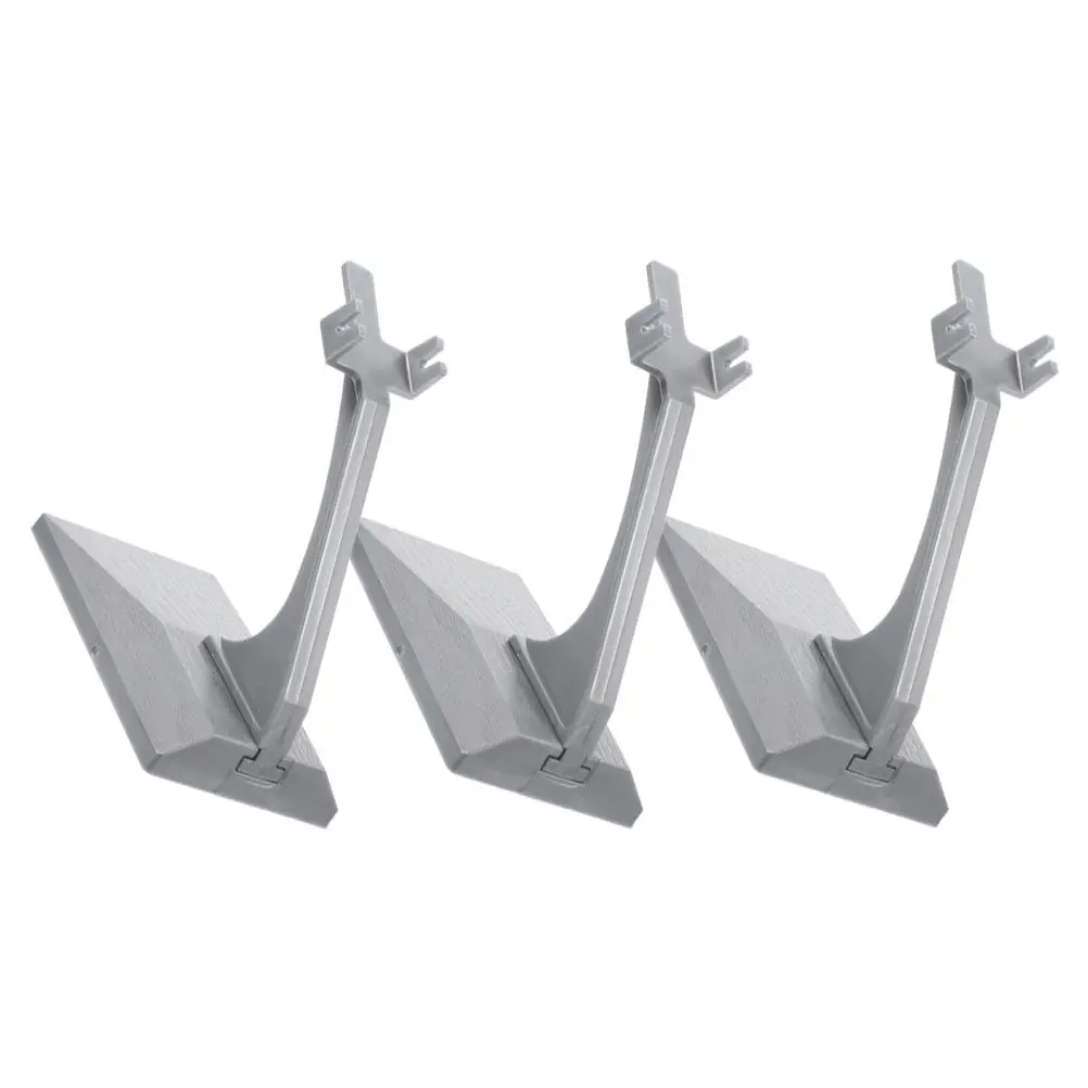 3Pcs Aircraft Display Stand Plastic Airplane Holder Desktop Support Base Stable Display Shelf for Aviation Collectors