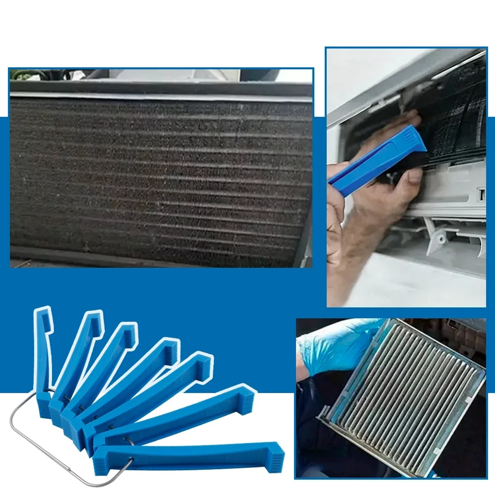 Cleaning Brush for Air Conditioner Condenser Fins Designed to Improve System Performance and Extend Operational Lifespan