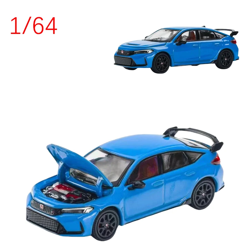 

Diecast 1/64 Scale Model Car Honda Civic Type-R FL5 Alloy Car Model Civic Play Vehicles Toys for Boys Original Box