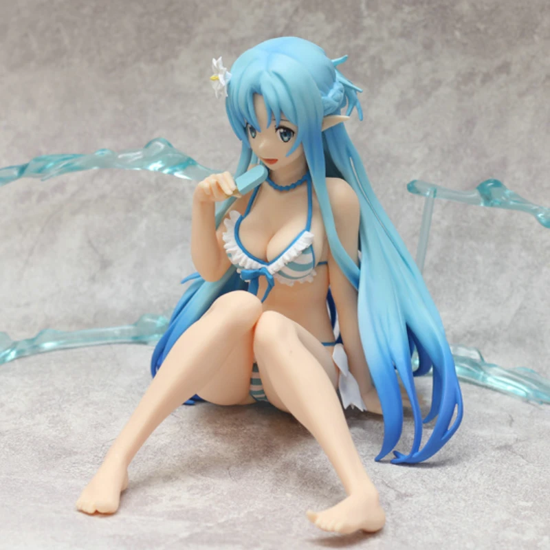 In Stock Original Bandai BANPRESTO EXQ Water Fairy Yuuki Asuna Action Figure Animation Toy Gift Model Collector Anime Genuine