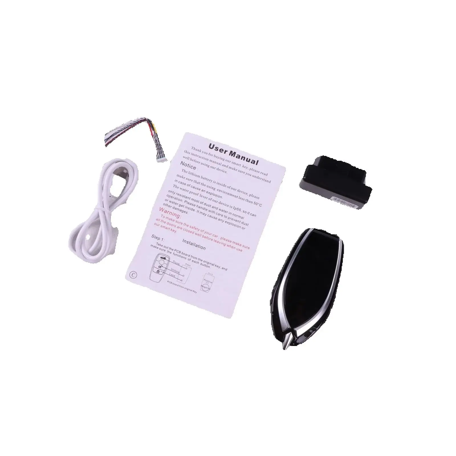 Smart Key Fob 5WK49989 For BMW 3 Series 5 Series 7 Series X3 X5 2009-2016 Keyless Entry