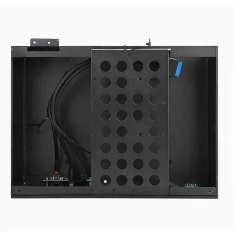 A02 Mini HTPC Computer Case Horizontal ITX Chassis Support Half Height Graphics Card NIC 1U Small Form Factor