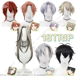 18TRIP EIGHTEEN TRIP Game New Cosplay Wig HAMA R1ze Day2 L4mps Comic-Con Disguise Fancy Role Play Performance Stage Woman Man