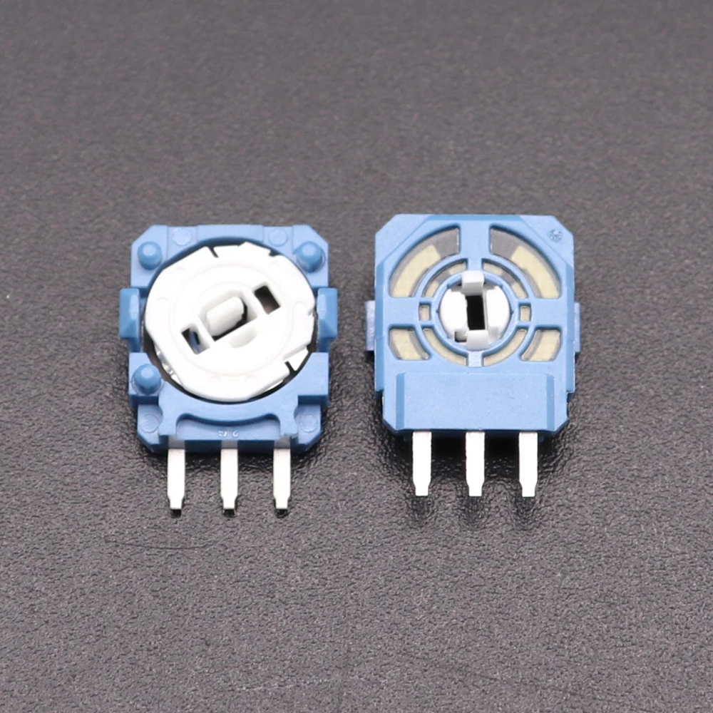 오리지널 ALPS 조이스틱 2K3 옴 포텐셔미터 PS5 컨트롤러 교체 수리 부품 3D 아날로그 스틱 드리프트 수리 키트 - 블루