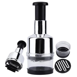 Multifunction Crusher Garlic Press Machine Garlic Crusher Garlic Chopper Garlic Squeezer for Hotel Kitchen Restaurant Onion