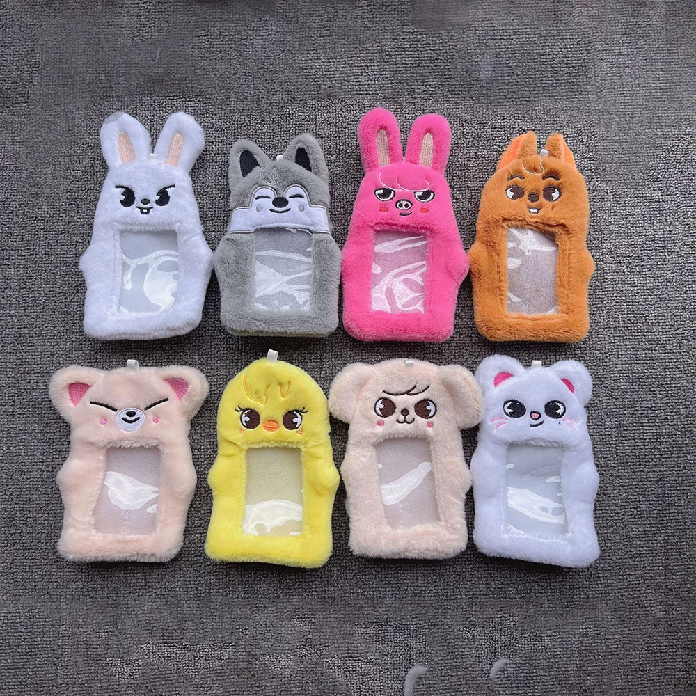 Funda Protectora para Tarjetas Bancarias y de Identificación con Diseño Kawaii de SKZOO Stray Kids, Regalo para Fans