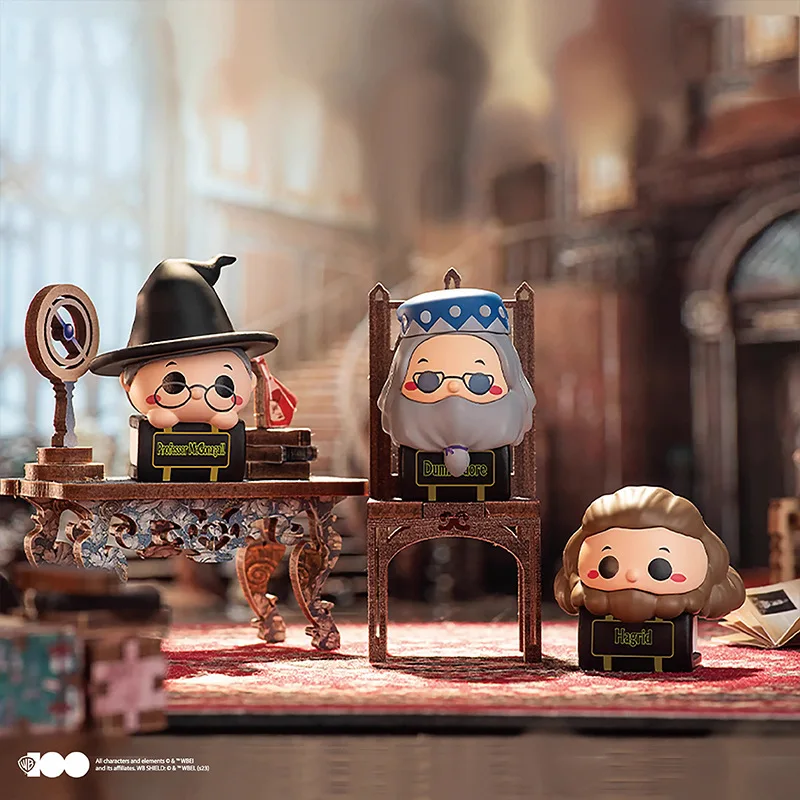 ของแท้ แฮร์รี่ พอตเตอร์ มินิ บีดส์ บลายด์แบ็ก/กล่อง - ซีรีส์ MGL ฟิกเกอร์น่ารัก สินค้าจากรายการทีวี ของขวัญสำหรับแฟนๆ