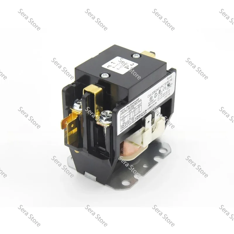 HCC-1NU04AA240 replaces CJX9B-25S/00 Gree air conditioner bipolar and one-pole AC contactor.