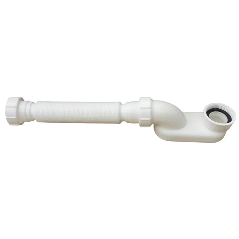 Adapts To Various Drain Alignments Easy Installation 80cm Length Bathtub Drain Compact Bathroom Use For RV Bathtubs
