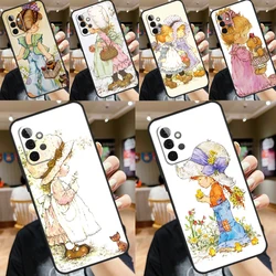 Sarah Kay pattern Case For Samsung Galaxy A34 A54 A14 A15 A35 A55 A52 A32 A12 A51 A71 A13 A23 A33 A53 Cover