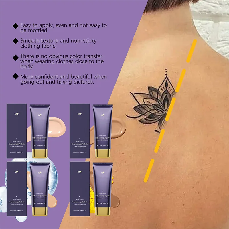 フェイスとボディコンシーラーケアクリームシリーズ 103 ミリリットルナチュラルヌード韓国女性メイク透明、軽くてカバー欠陥ケア