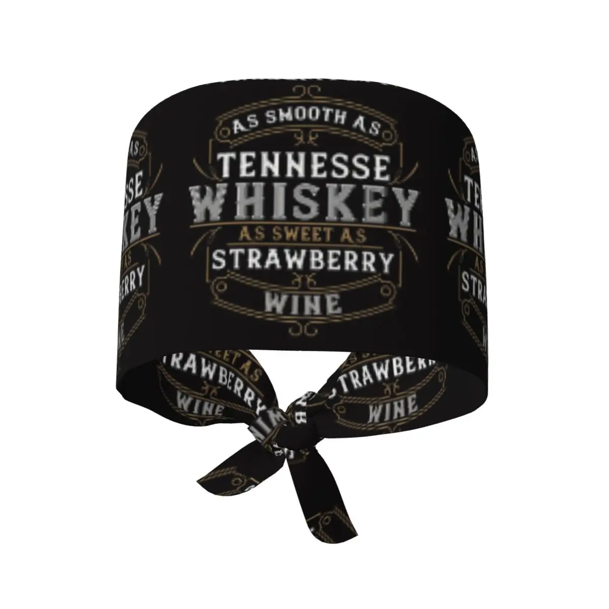 As Smooth As Tennessee Whiskey Scrub Hat Doctor Working Surgical Cap Unisex Adjustable Nursing Caps for Dentist