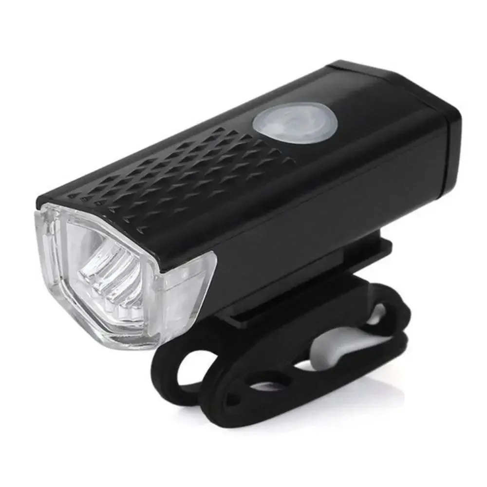 USB Rechargeable Bike Light Set Waterproof Front Light with Taillight Night Lights Easy To Install 3 Modes Outdoor Riding Lights