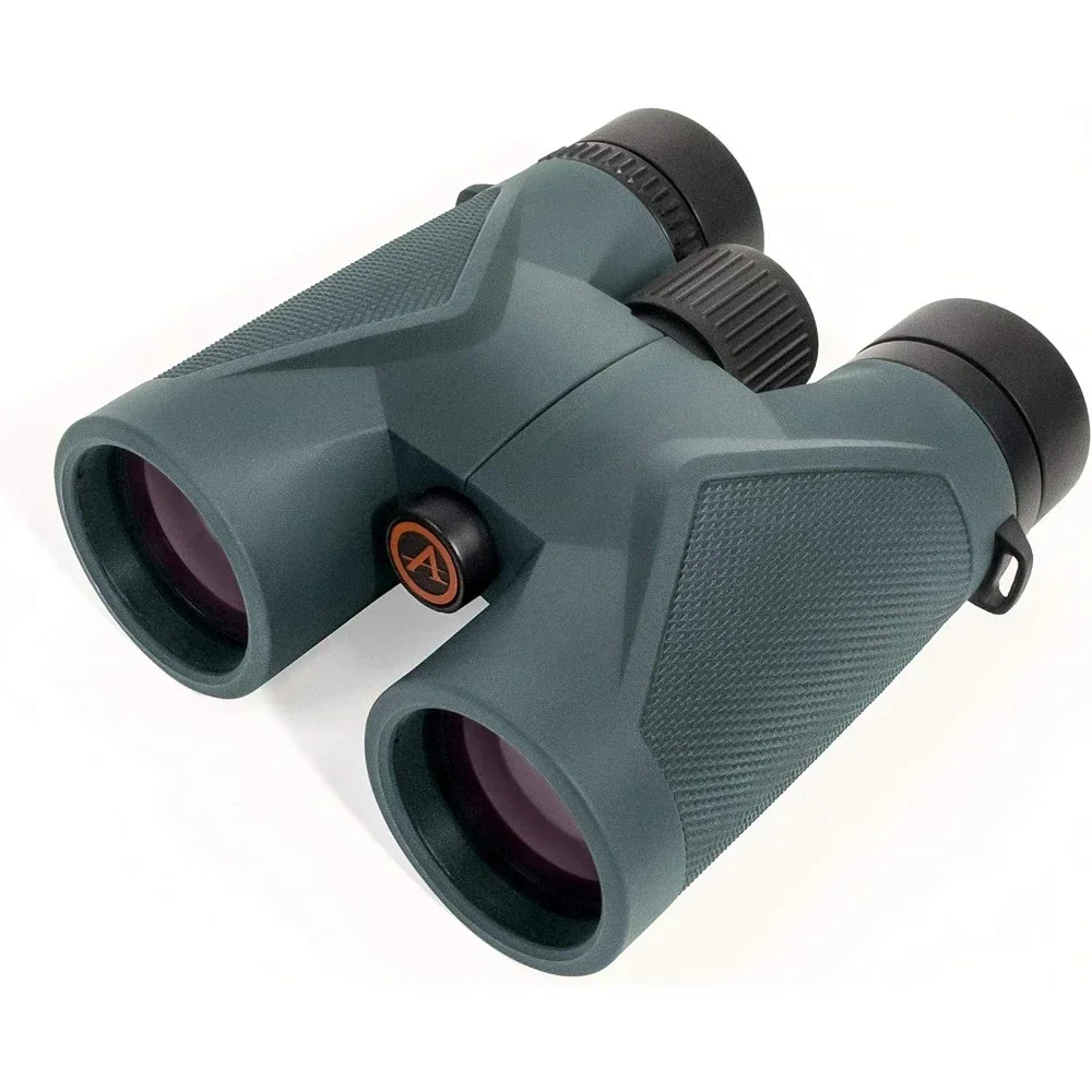 8x42 Midas UHD Gray Binoculars with ED Glass for Adults and Kids, High-Powered Binoculars for Hunting, Birdwatching, and More