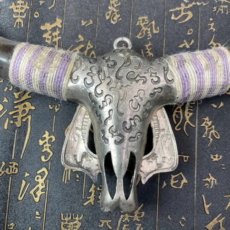 Crafts Bull Head Homestay Wall Hanging Wall Decoration Wall Art Living Room Creative American Style Background Wall Decorations