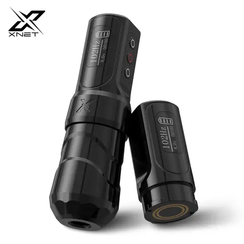 XNET FLUX MAX 2026 Wireless Tattoo Machine Rotaty Pen Coreless Motor 4.0MM Stroke Capacity LED Digital Display for Tattoo Artist