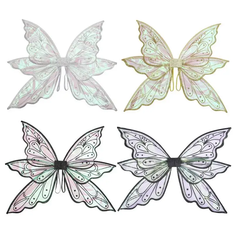 Fairy Wing Fairy Wings For Adult Women Girls Butterfly Elf Wings For Kids Dress Up Halloween Party Costume Angel Wings