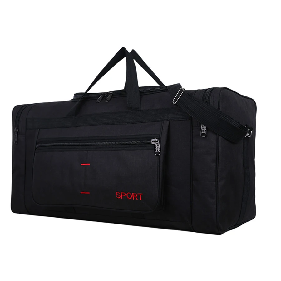 Shoulder Large Capacity Travel Bags Korean Version Waterproof Oxford Cloth Oversized Duffel Bag Men Luggage Big Handbag