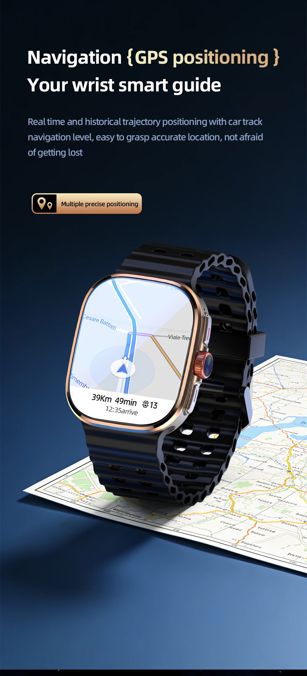 Original M99 Android Smart Watch 2.4inch Amoled 5G LTE Smartwatch With 900W Rotary Camera GPS WIFI Sim Card Slot NFC App Store