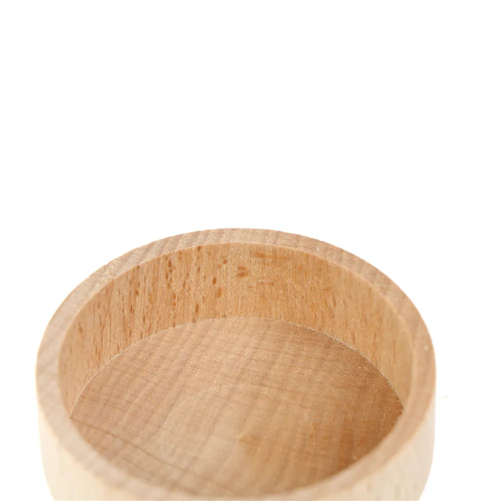 3/2/1PCS Round Wooden Wedding Ring Jewelry Trinket Box Wood Storage Container Case Gift Boxes