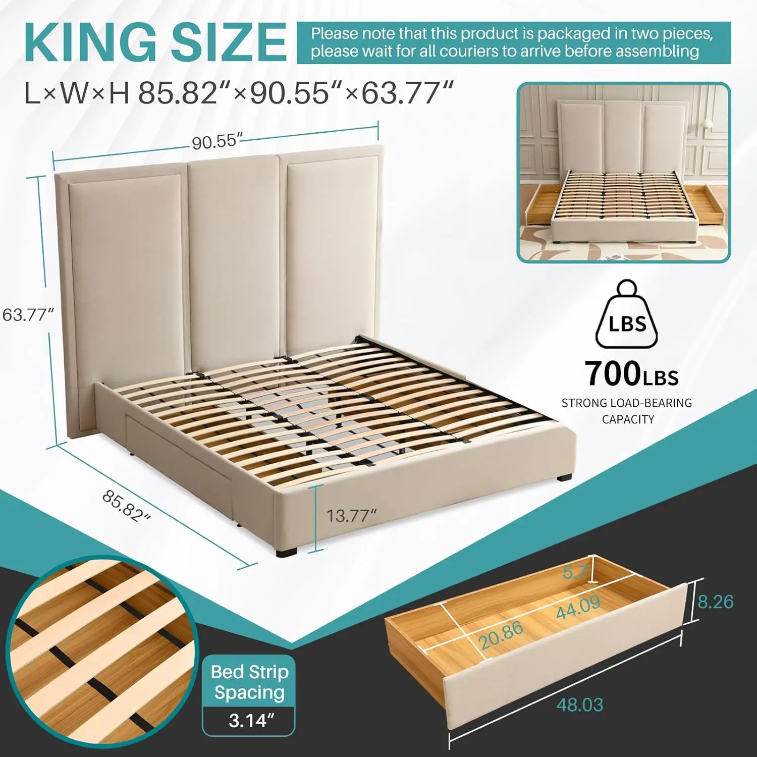 Thumbnail 2 - #14 Compare Storage Bed Frames Before You Buy