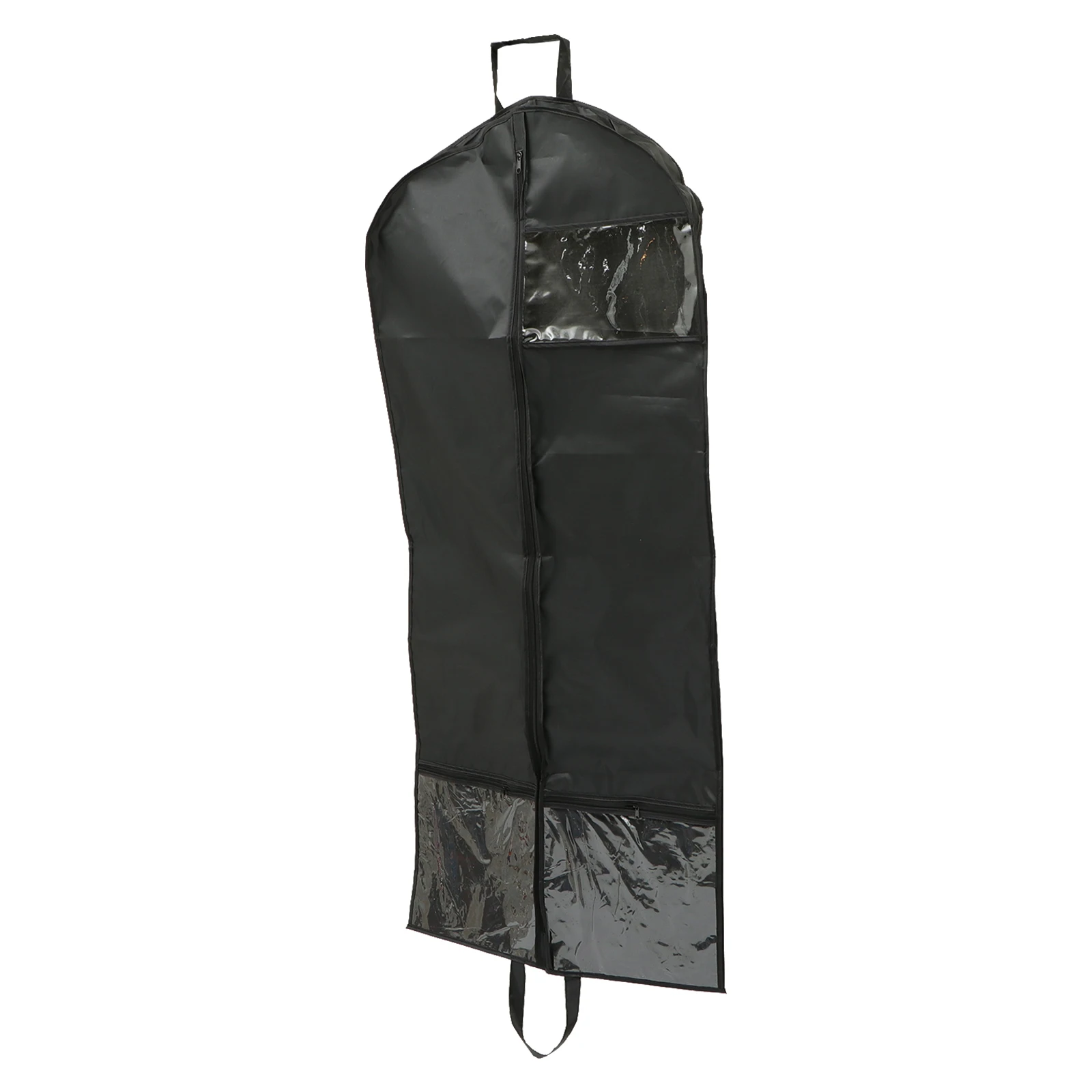 

Foldable Bag Large Size Reusable Garment Cover PVC Polyester Clothes Dust Cover Travel Storage Protect Coats Suits From Dust Zip