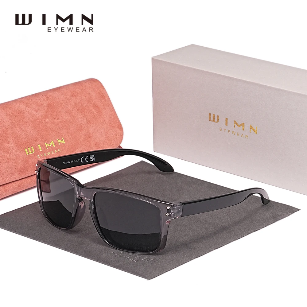 WIMN Classic Polarized Men Sunglasses Women Sun Glasses Anti-Glare Mirror Lens Glasses Outdoor Sports Eyewear