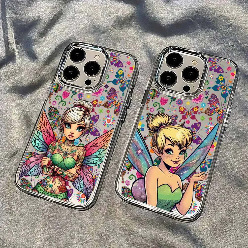 

Disney Tinker Bell For POCO F6 F5 C75 C65 C61 X7 X6 X5 X4 X3 M6 M5S M4 M3 M2 Pro Plus Transparent Soft Phone Case