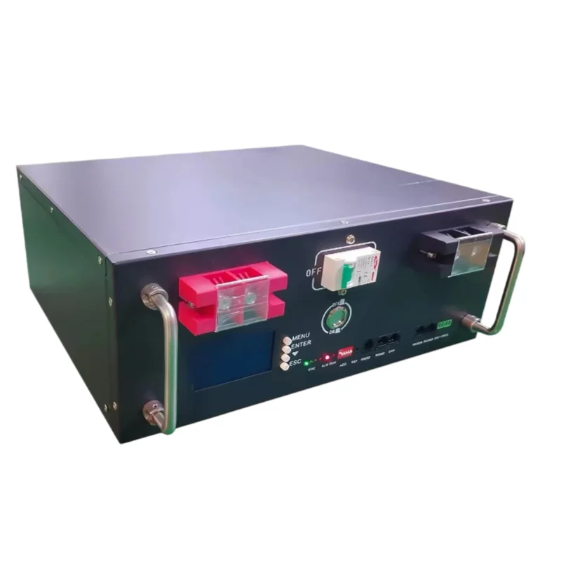 LiFePO4 Lithium Battery 48V 51.2V 100Ah-400Ah with CAN RS485 RS232/CAN 6000+ Cycle for Solar Energy Storage Off-Grid Systems