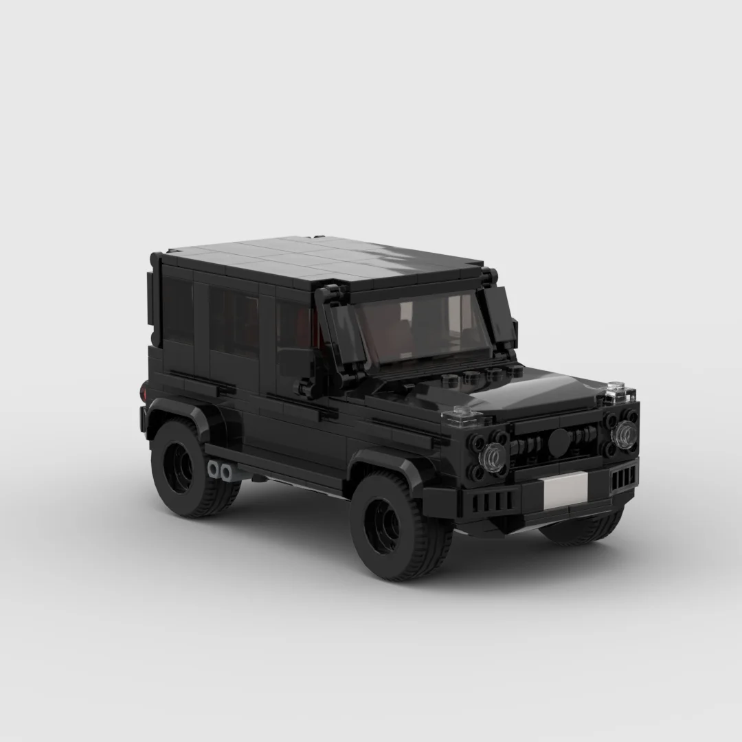 

Hot Benz G63 Mayha Rui Black Warrior Big G Racing Sports Car Moc Compatible with Kids Building Blocks Educational Toys