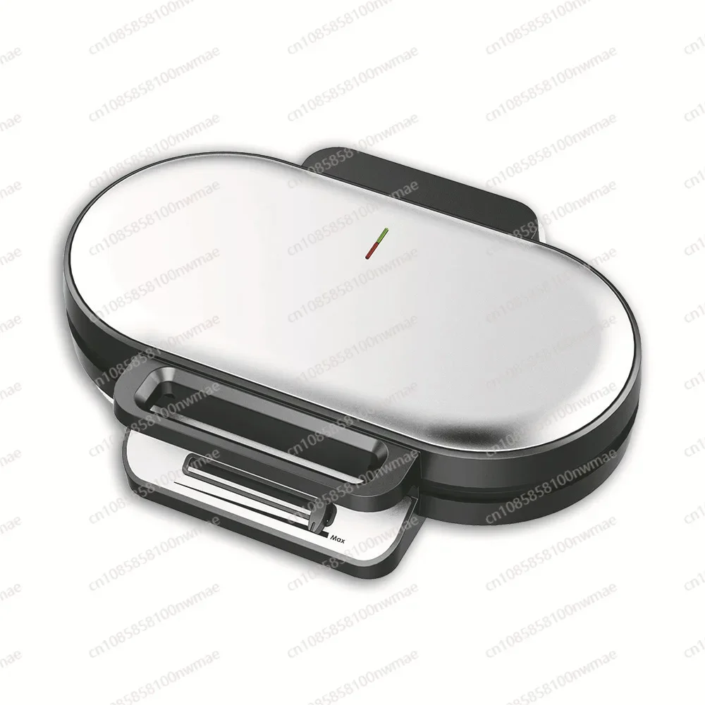 Household 110v Two Pieces Double Plate Love Waffle Maker   Electric Cake Bang Breakfast