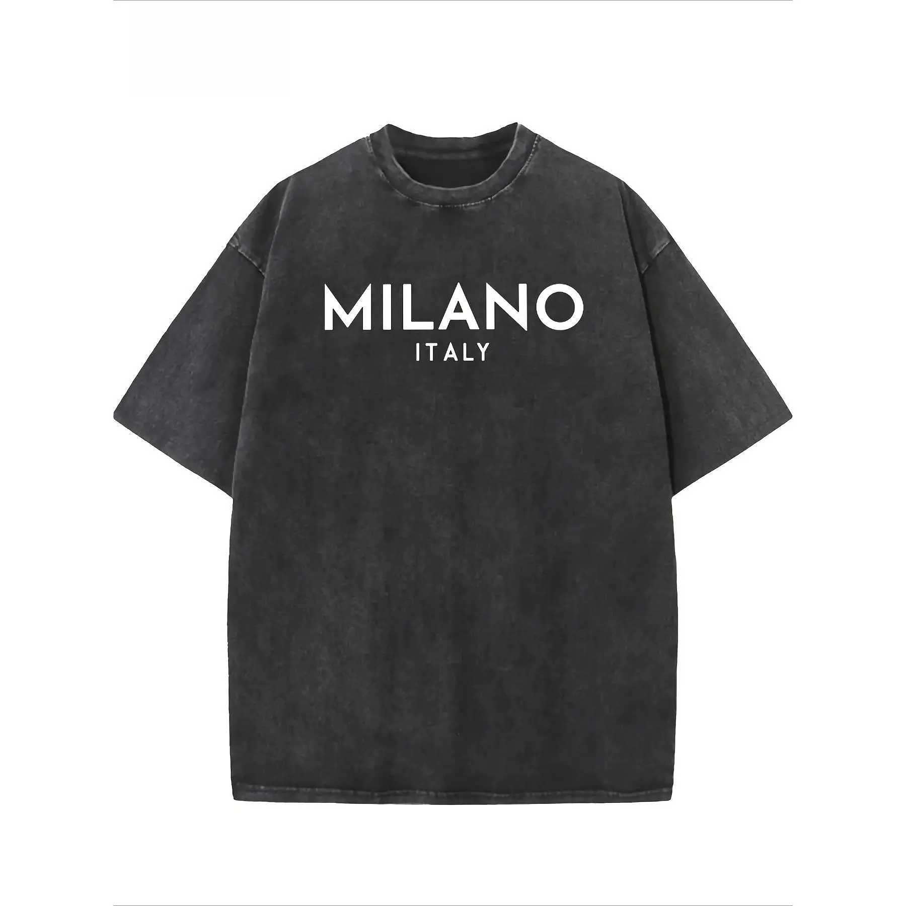 

High Quality Vintage Cotton Wash Clothing, Graphic T-shirts, Casual Simple Men And Women Can Wear T-shirts, Summer Round Neck Sh