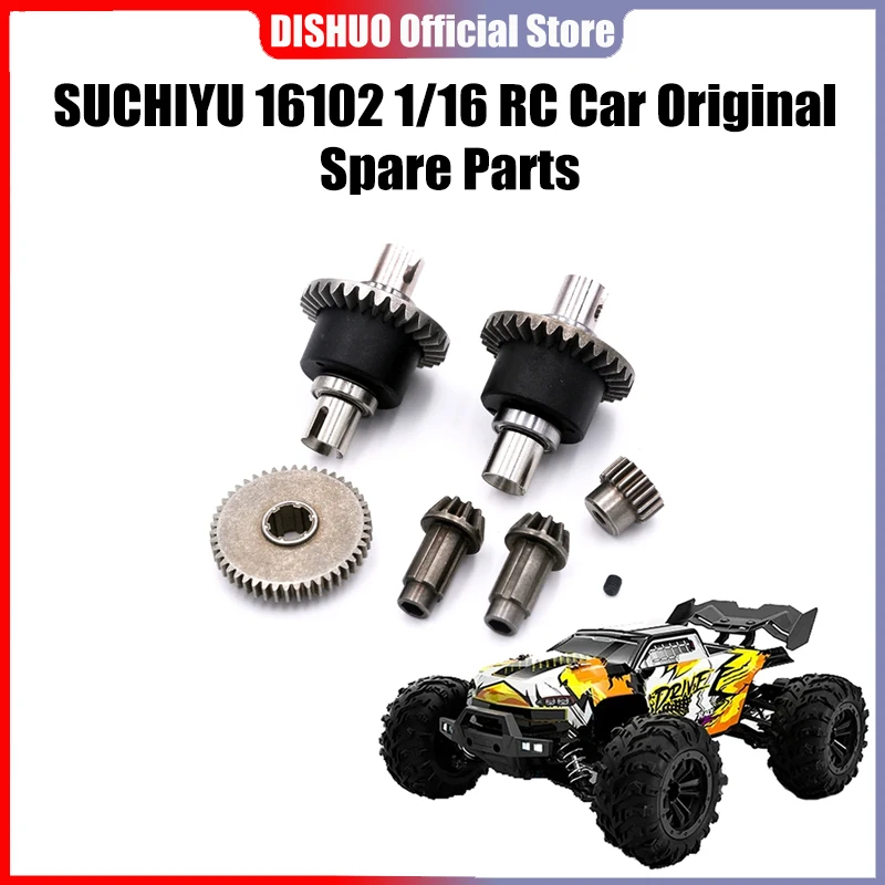 SCY 16102PRO 1/16 RC Car Original Spare Parts 6309 Metal Differential Gear