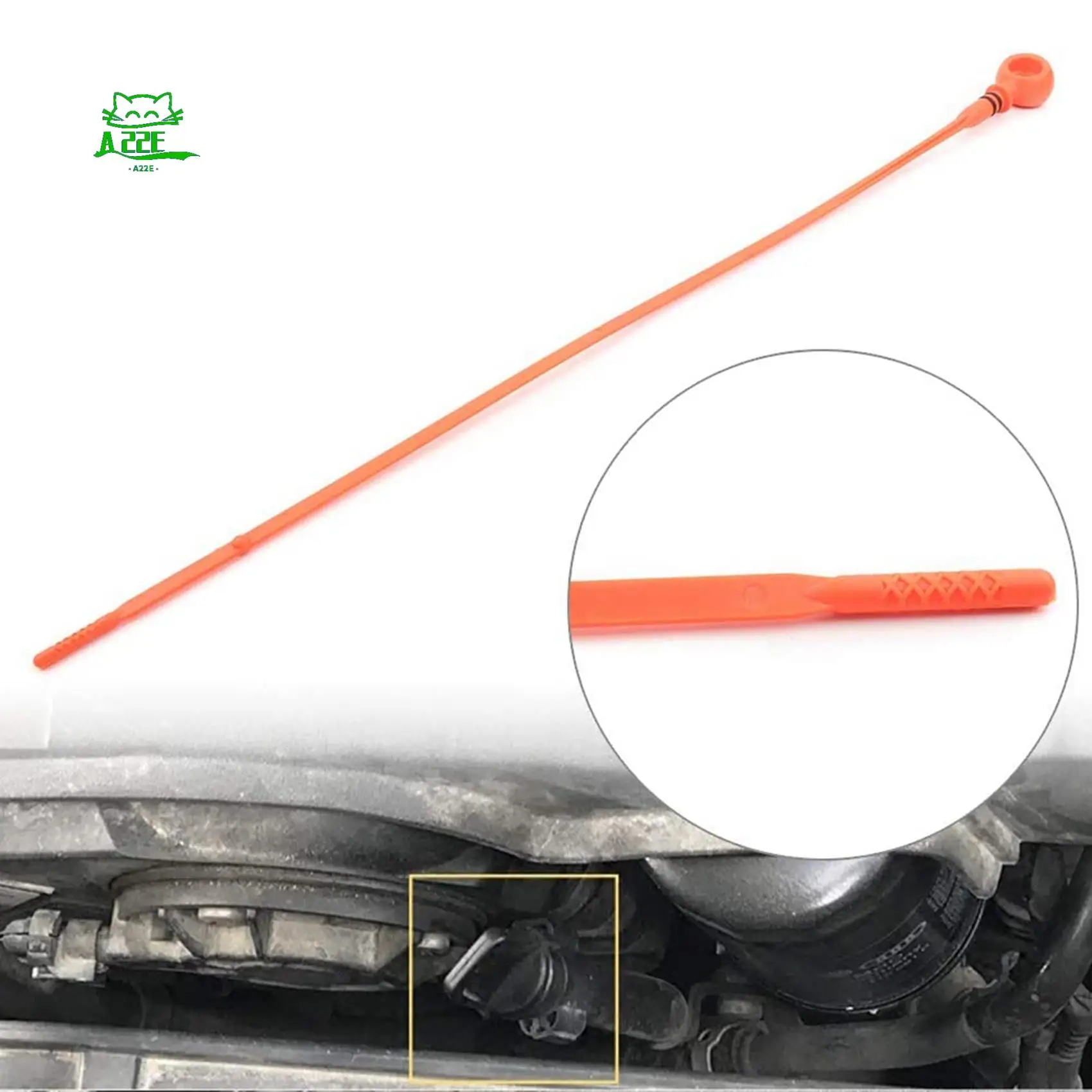 A22E-Car Engines Tool Engine Oil Level Dipstick Oil Fluid Measure For Honda Civic 2006-2012 15650RNAA00