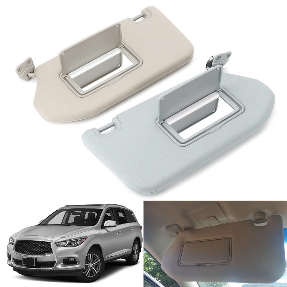 For Nissan Pathfinder 2013-2018 Infiniti QX60 2014-2017 JX35 2013 Left Right Driver Car Sun Visor Shade Sunvisor 96401-9PB0A