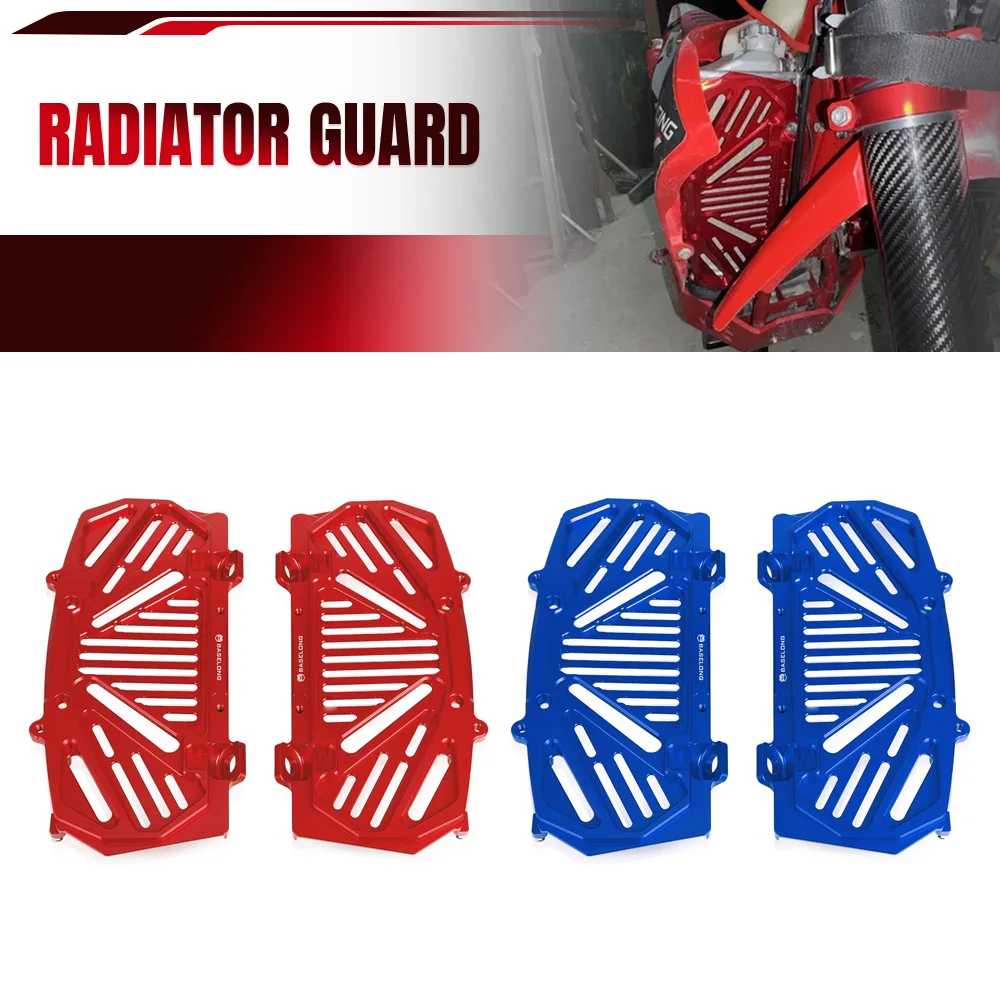 

For GASGAS MC125/MC250F/MC450F MC 125/250 2021-2023 Radiator Cooling Grill Guard Cover CNC Radiator Guard Protection Grill Cover