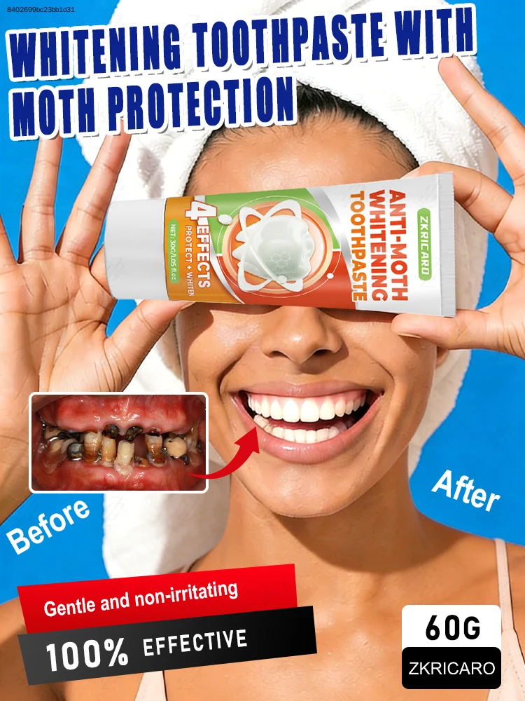 Clinic-Tested Oral Relief: Effectively Repairs Cavities, Eliminates Plaque & Deeply Enhances Tooth Whiteness