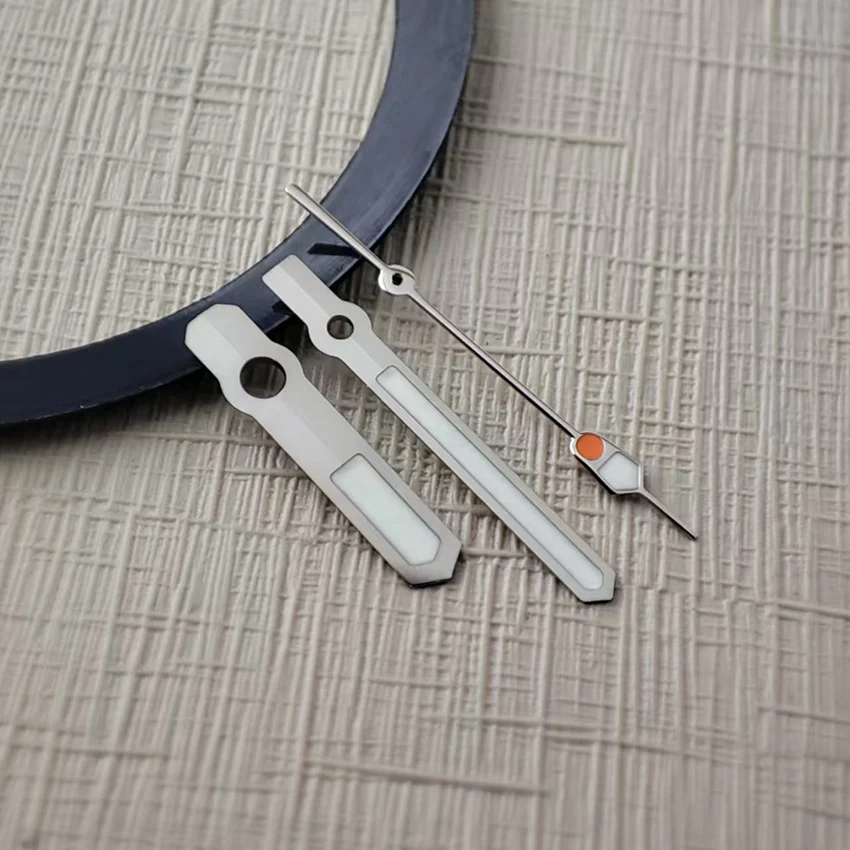 NH35 Hands NH36 hands watch accessories silver needle green luminous pointer suitable for NH35/NH36/4R/7S movements